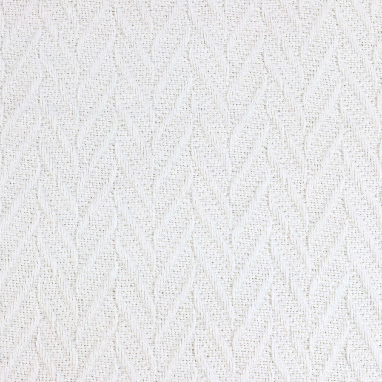 1888 Mills supplier gallery image - Magnificence Thermal Blanket - White - magnificence_20blanket_20white_03_swatch