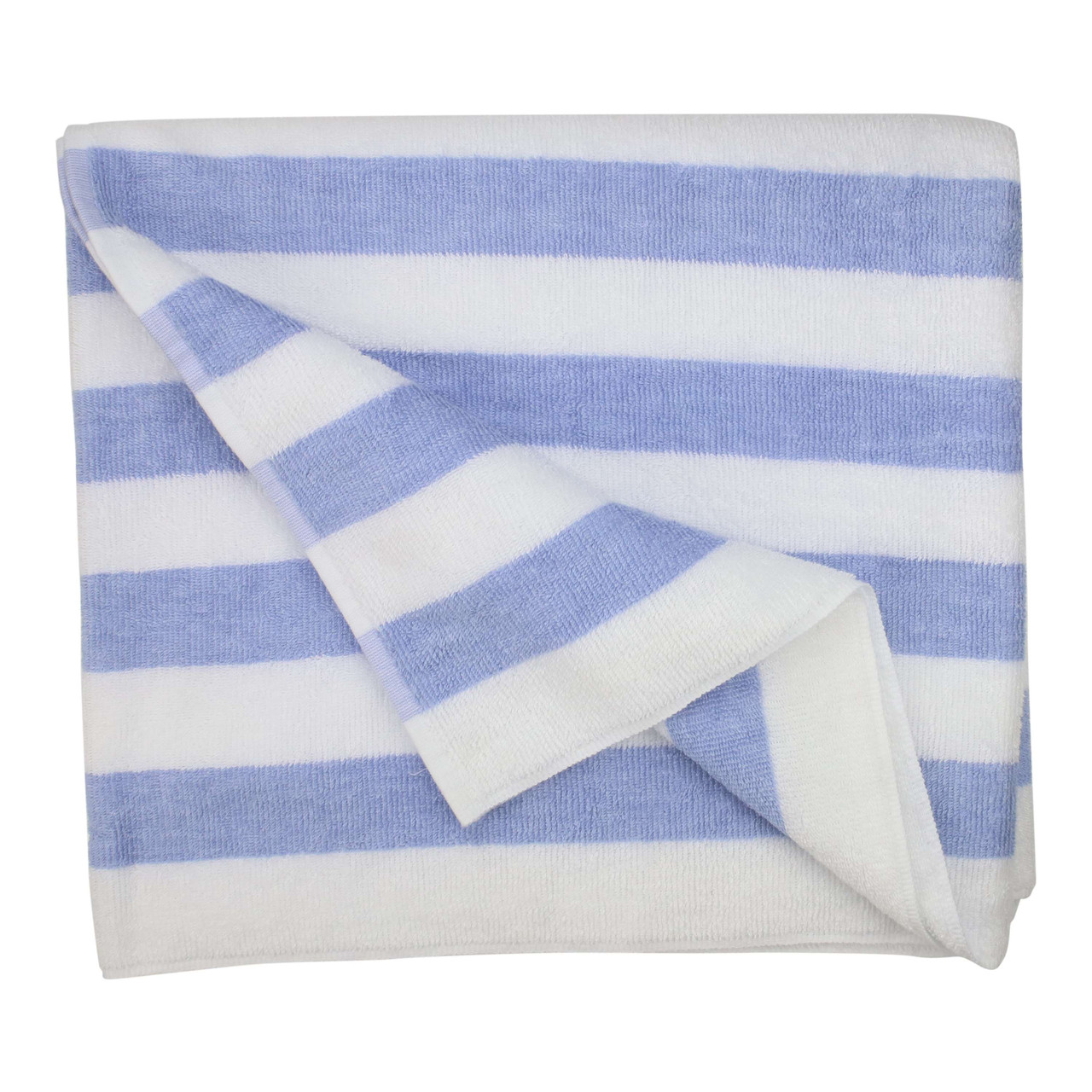 1888 Mills supplier gallery image - Fibertone Cabana Stripe Pool Towels - fibertone_cabana_beach_porcelain_bt10668porcs_03