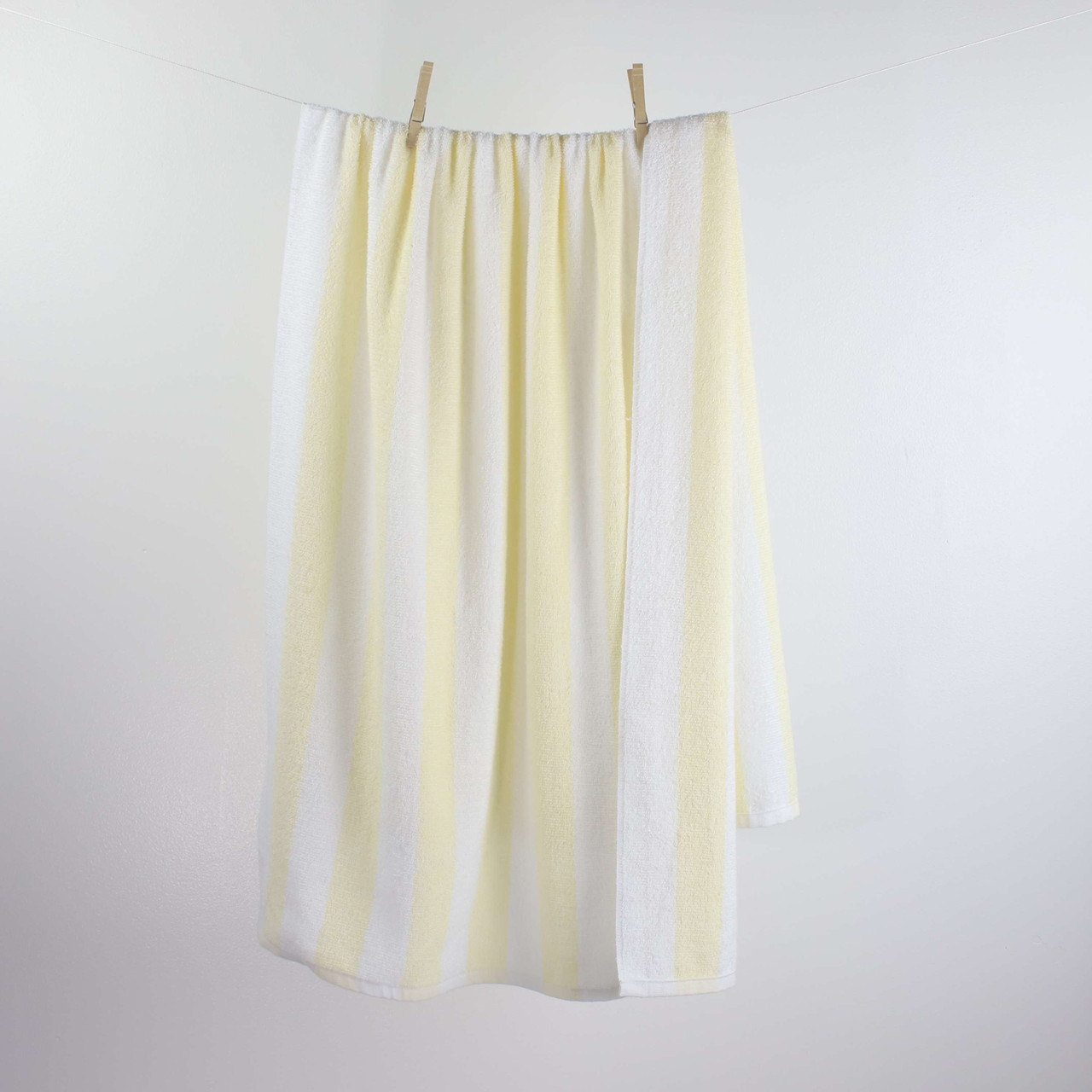 1888 Mills supplier gallery image - Fibertone Cabana Stripe Pool Towels - fibertone_cabana_beach_sandstone_bt10669stoncs_04