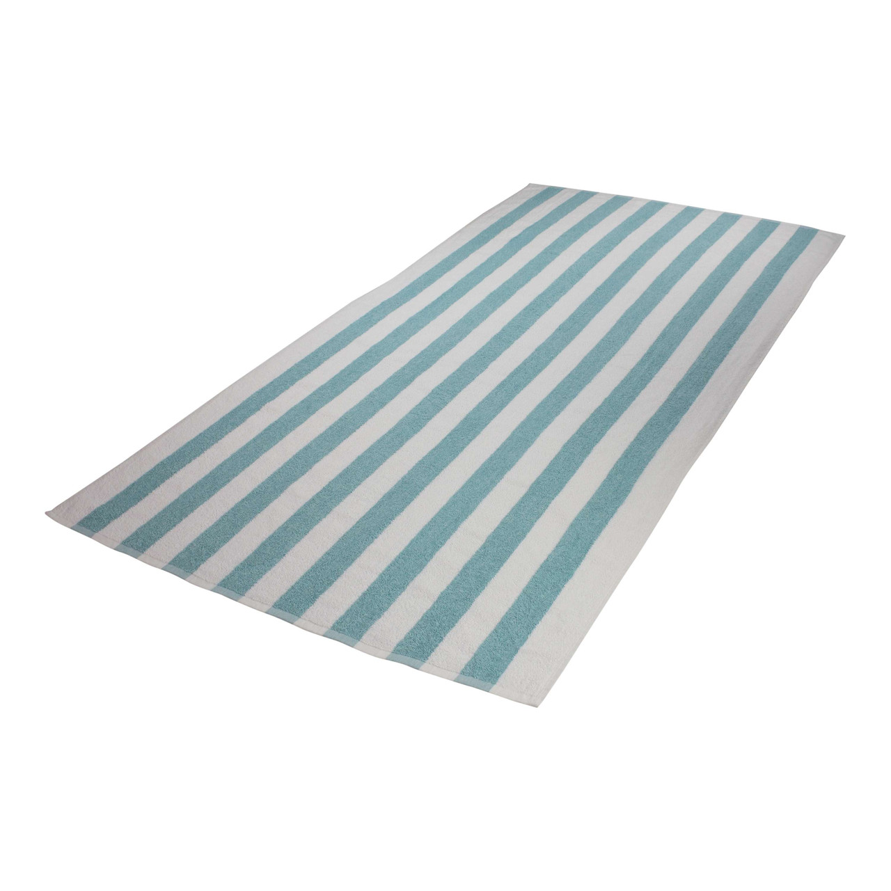 1888 Mills supplier gallery image - Fibertone Cabana Stripe Pool Towels - fibertone_cabana_beach_teal_bt10674tealcs_01