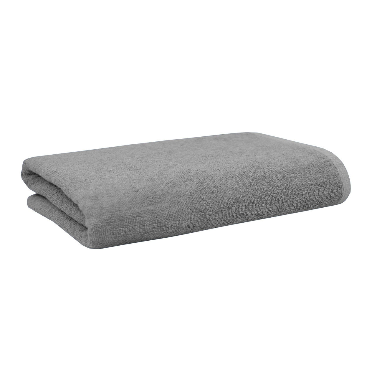 1888 Mills supplier gallery image - Fibertone Solid Pool Towel - Full Terry - fibertone_beach_4pk_grey_04