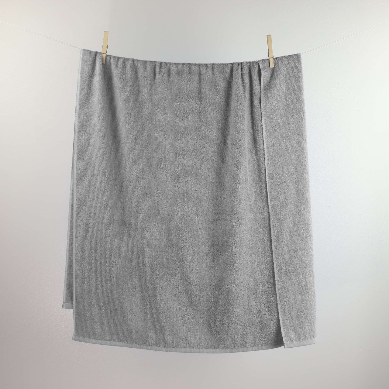 1888 Mills supplier gallery image - Fibertone Solid Pool Towel - Full Terry - solid_20grey_20fibertone_04_lifestyle
