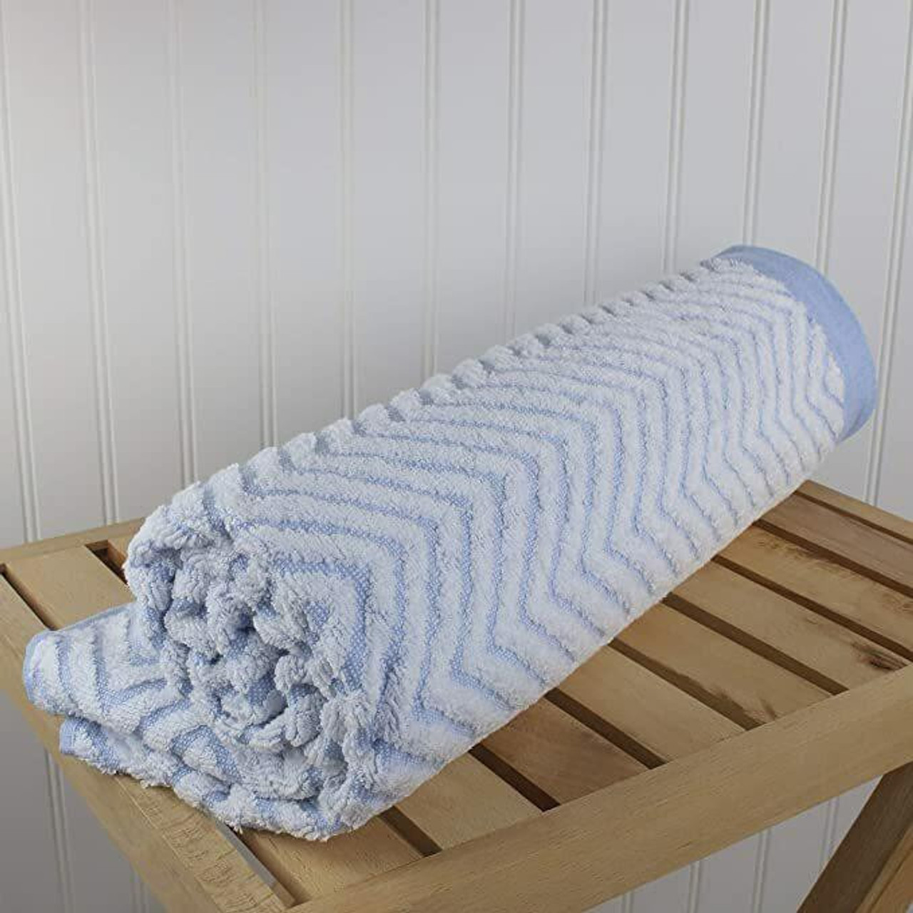 1888 Mills Bath Sheets or Fibertone Chevron Jacquard Towel