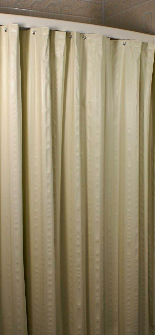 Kartri KARTRI - REGENCY 8G  FLAME RETARDANT VINYL SHOWER CURTAIN W/ METAL GROMMETS - ALL SIZES! 