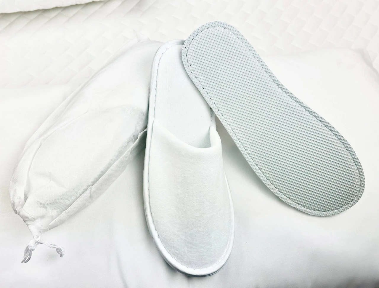 Kartri manufacturer photo - Closed Toe Terry Velour In Bag - Slippers | Men's Open Toe Terry - 2