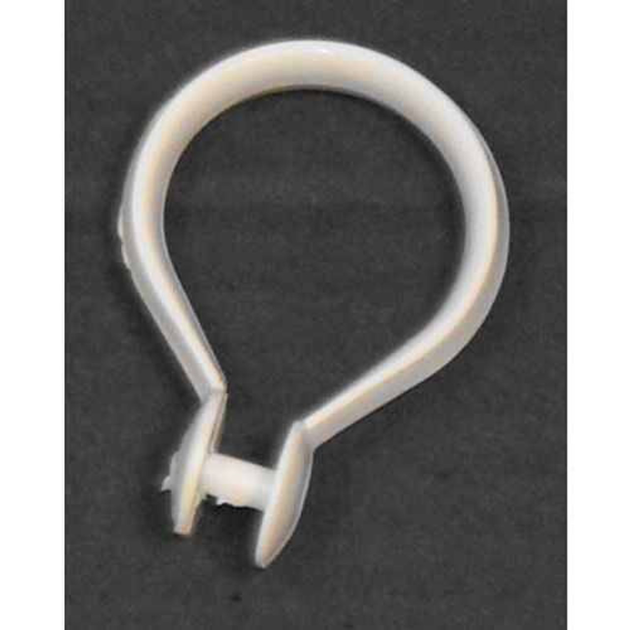 Kartri KARTRIor PLASTIC SNAPor TEAR DROPor SHOWER CURTAIN HOOKS PACK OF 12 DZ