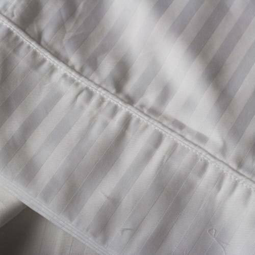 Ganesh Mills or Oxford Super Blend Ganesh Mills or T-250 Tone on Tone Stripe Duvet Covers Twinor Pack of 12