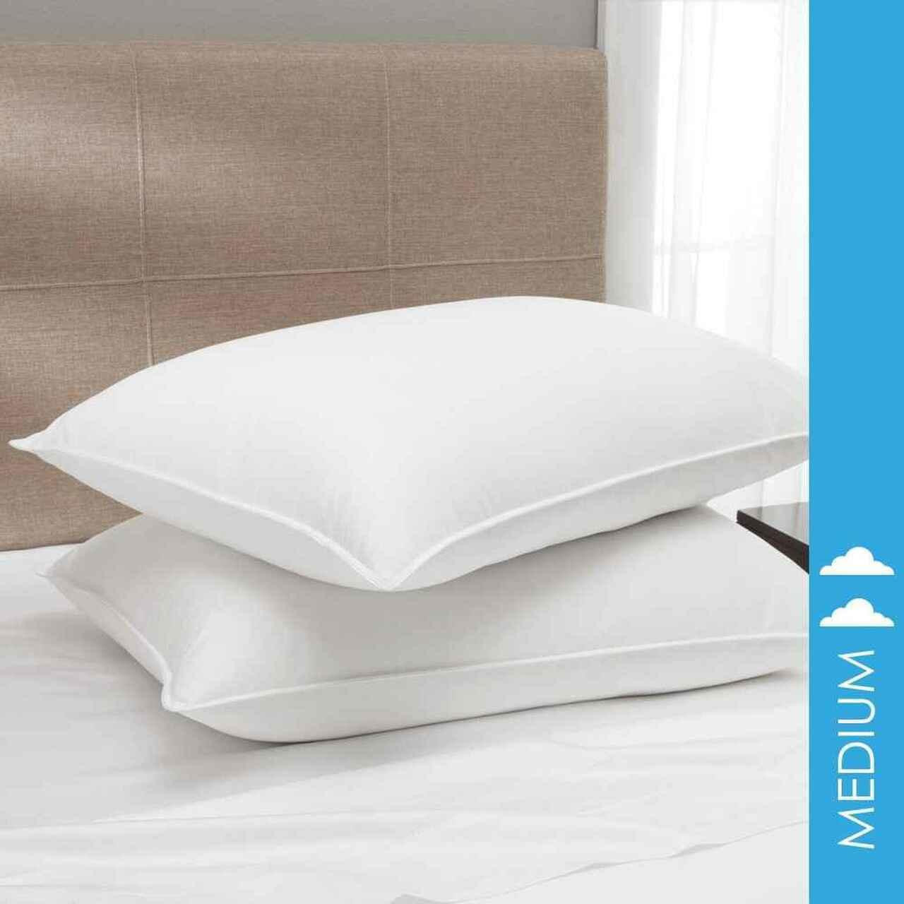 DownLite Bedding DownLite Pillows or Medium Density White Goose Down