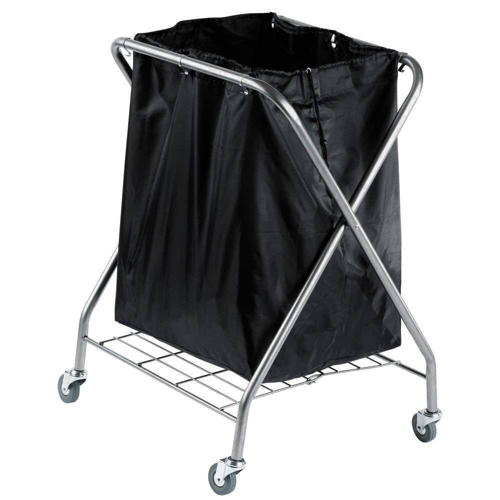 HOSPITALITY 1 SOURCE HOSPITALITY 1 SOURCE or X DUTY POWDER COAT LAUNDRY HAMPER or PLATFORM and BLACK BAG or 1 PER CASE