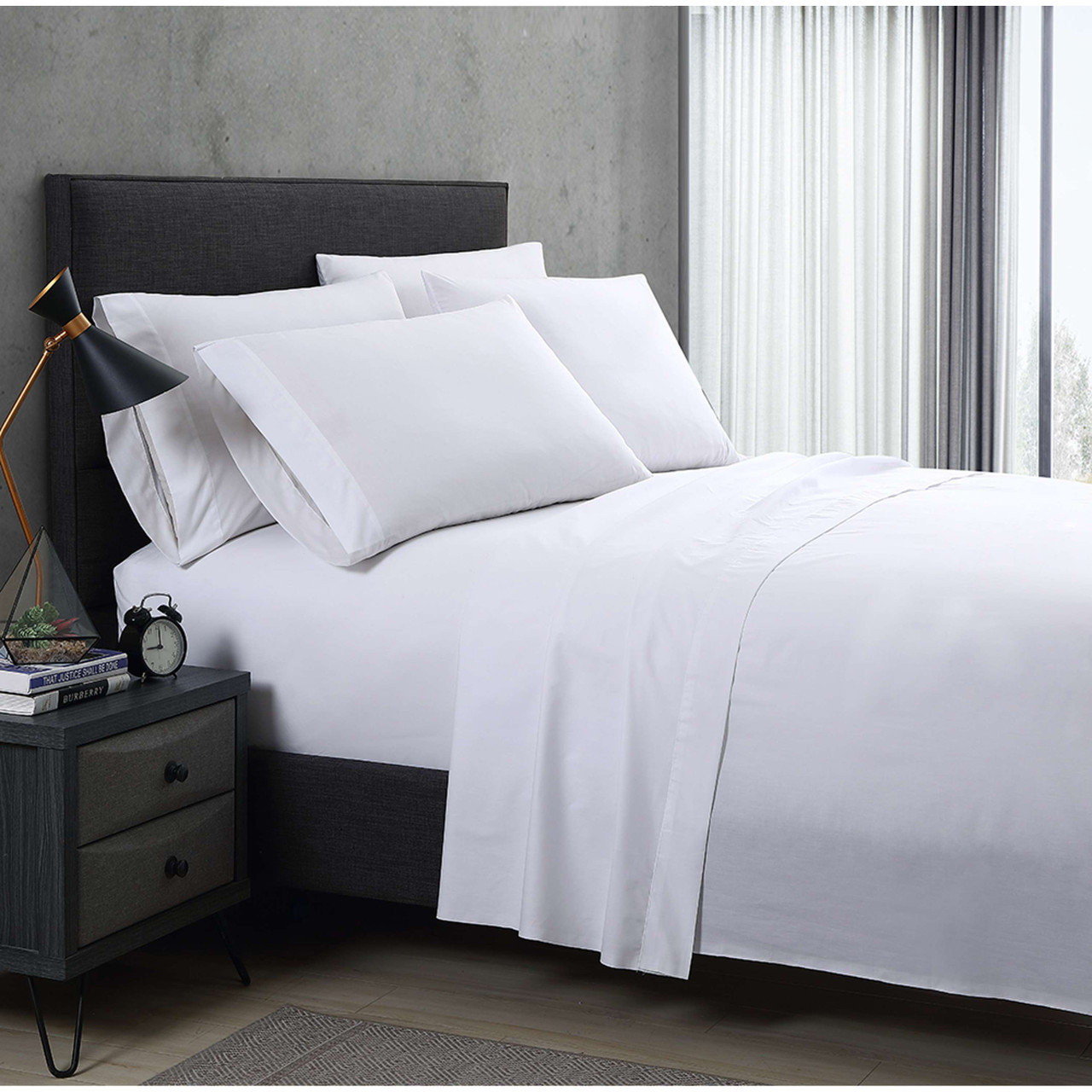 1888 Mills supplier gallery image - Lotus Fitted Sheet - lt00_dependability_bedding_01