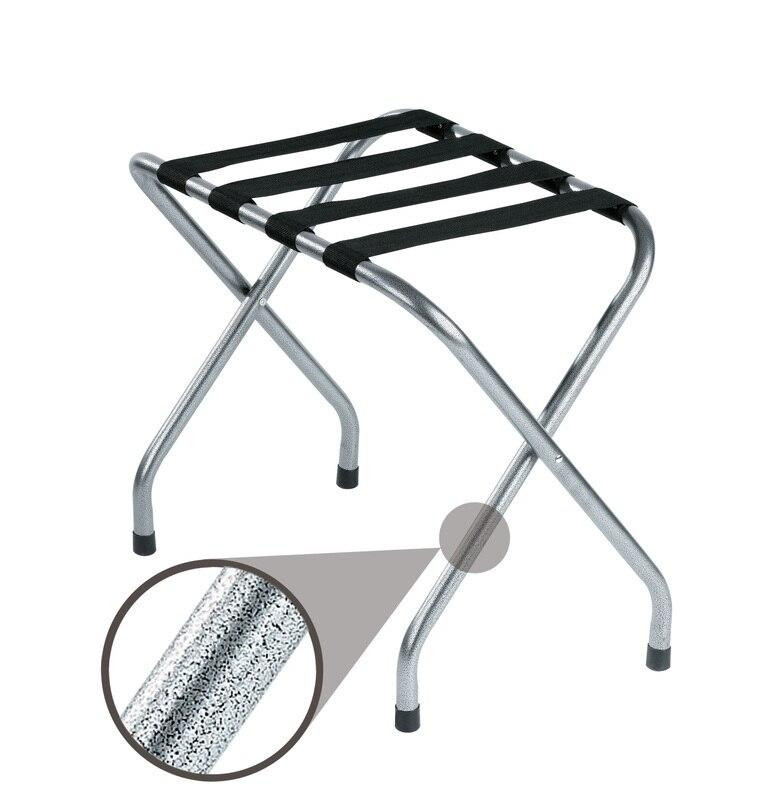 Chrome Luggage Rack for Hotels | Hotels4Humanity