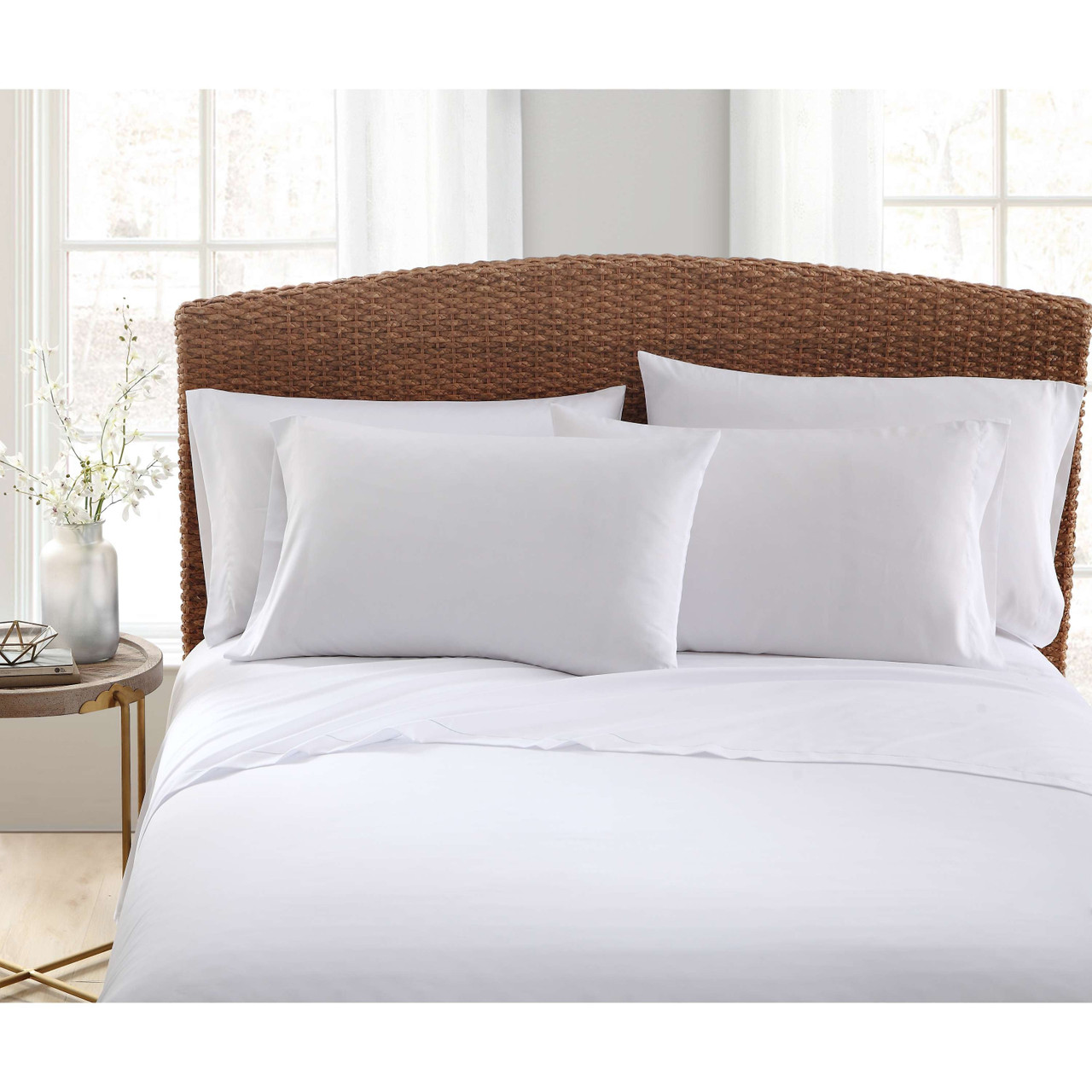1888 Mills supplier gallery image - Flourish Pillowcase - 1888_flourish_bedding_01