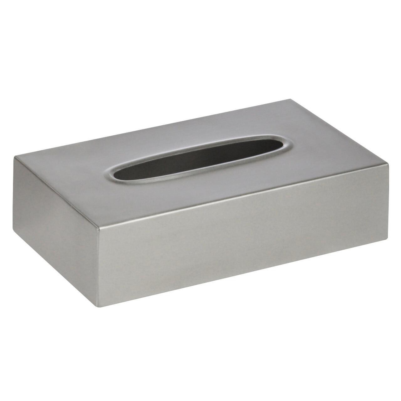 Focus Product Group Pewter a Stainless Steel Bath Accessory 4-piece Collection