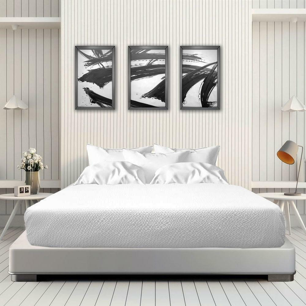 Oxford Super Blend by Ganesh Mills OXFORD GANESH JACQUARD CRINKLE WEAVE BED TOPPER FULL 92X96 100percent POLYESTER WHITE 12 PER CASE