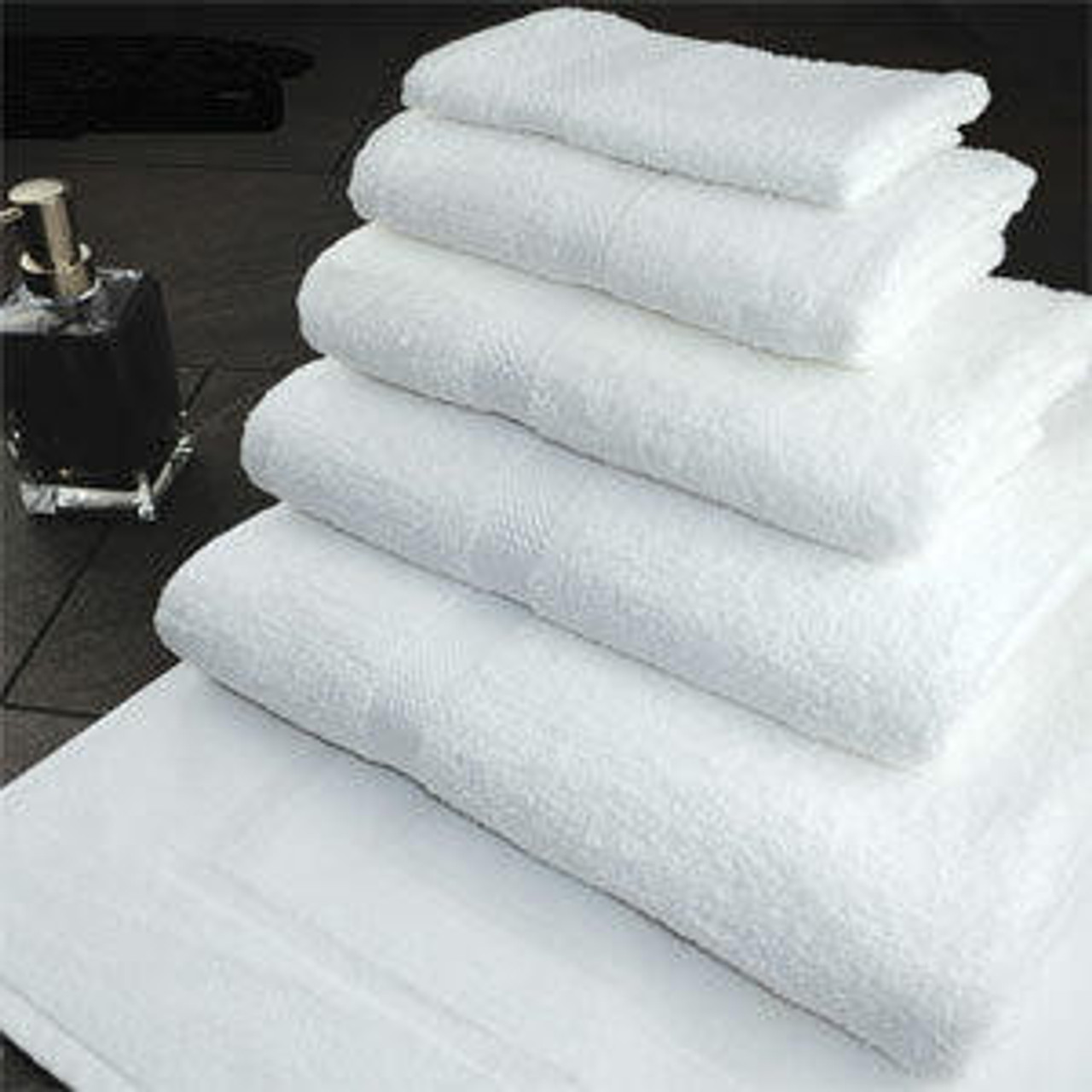 WestPoint Hospitality Martex Sovereign Dobby Border Bath Towel, 27