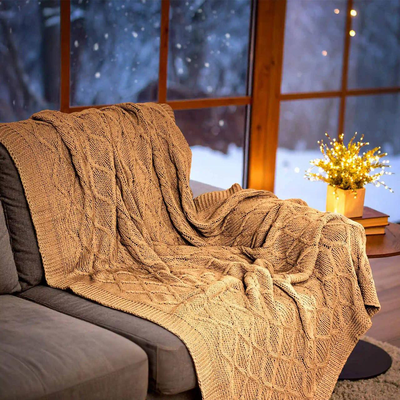 Martex Atelier Bella Throw – Luxurious 100% Cotton 600 GSM