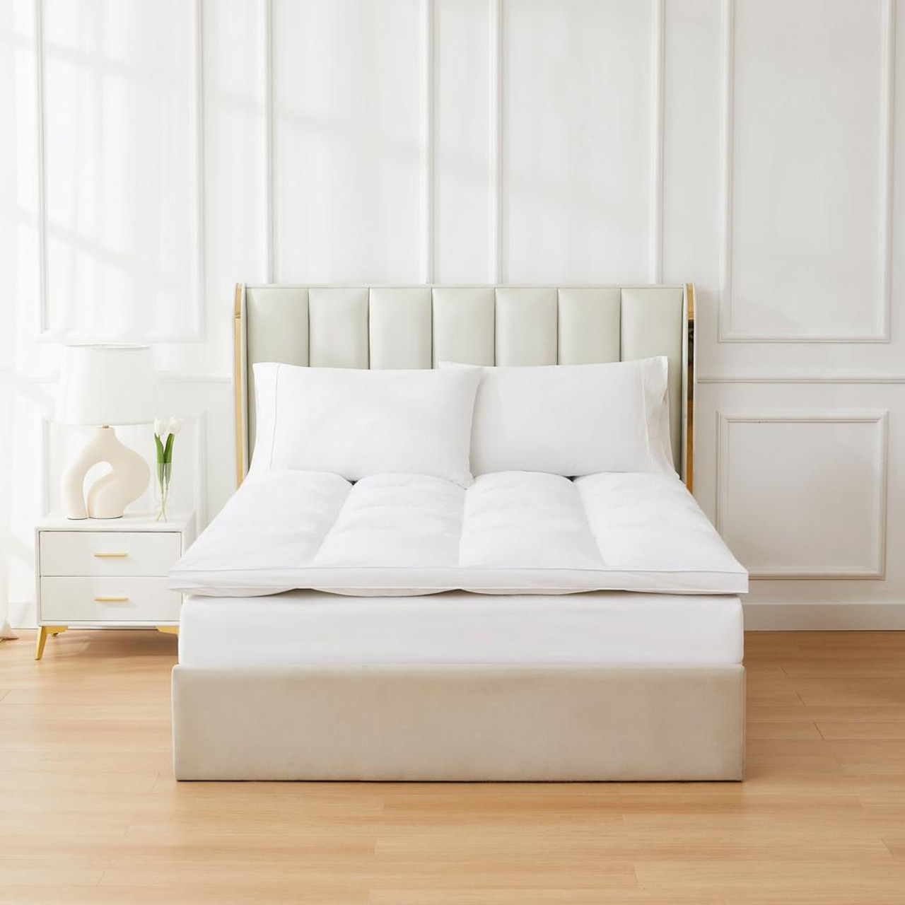 DOWNLITE Fabulous Hotel Fiber Bed With Handles By DOWNLITE® (Hypoallergenic) 