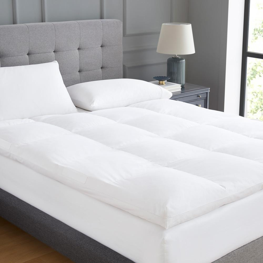DOWNLITE Deluxe Hotel Feather Bed With Handles By DOWNLITE® (Hypoallergenic) 