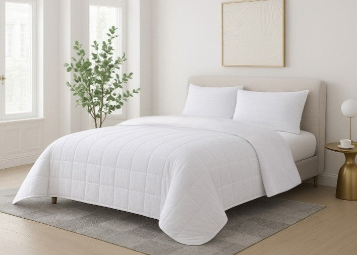 1888 Mills supplier gallery image - Flourish Quilted Blanket - flourish_blanket