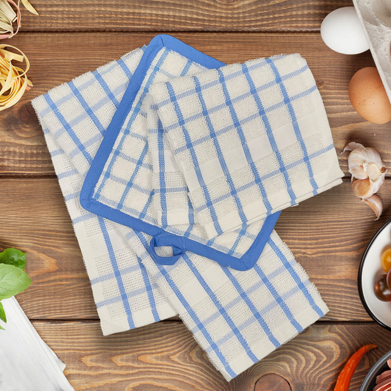 Ganesh supplier image - KITCHEN DISH CLOTHS MULTI- COLOR CHECKED COLLECTION - parent product photo
