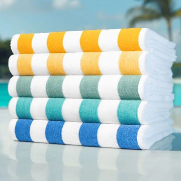 Ganesh supplier image - OXFORD 2X2 CABANA POOL TOWELS 30X70 - parent product photo