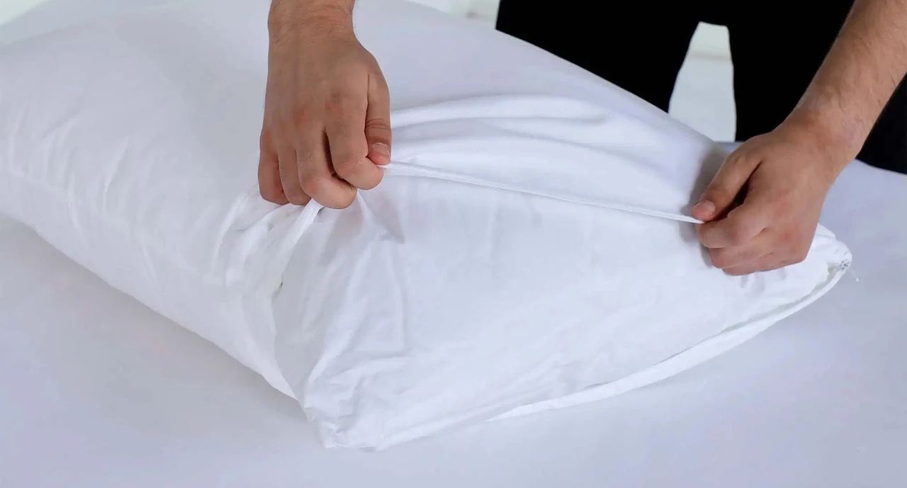 Representative WestPoint manufacturer image for The Clean pillow protectors. See this listing for the exact size and case quantity.