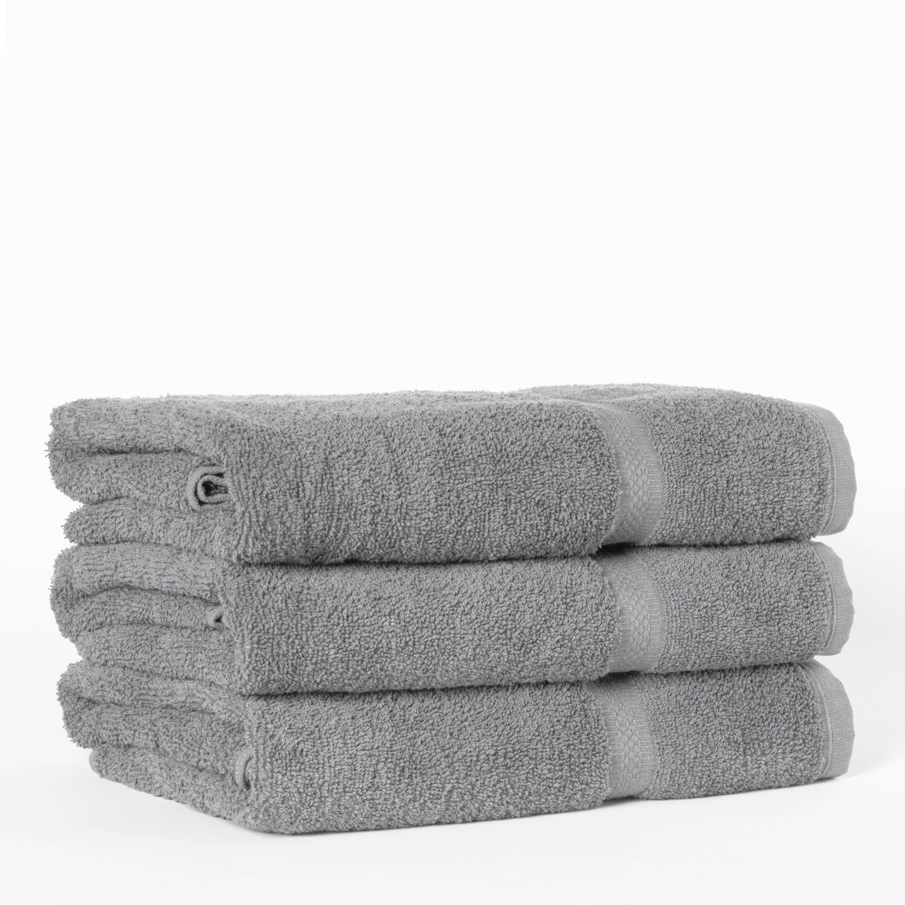Representative Gray Martex Colors photo shows towels, NOT the bath mat sold in this listing. Color reference only; bath-mat design may differ. See listing for size and case quantity.