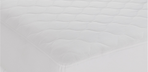 Representative WestPoint manufacturer image for Martex Basics mattress pads. See this listing for the exact size and case quantity.
