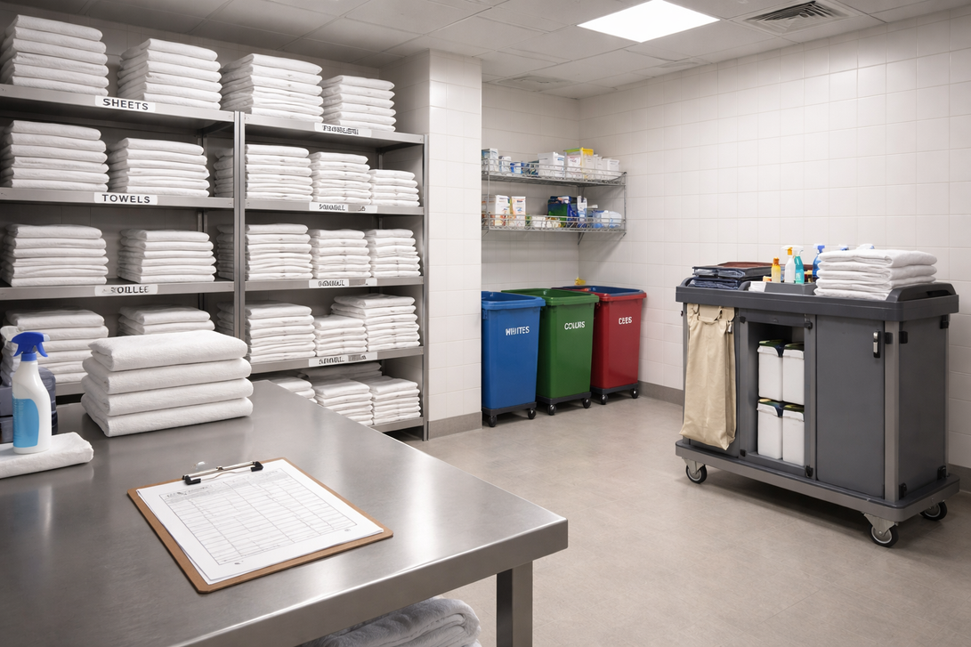 Hotel Laundry Supplies Checklist for Housekeeping Teams