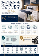 Best Wholesale Hotel Supplies for Bulk Buying in 2026