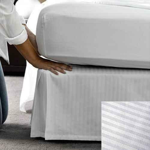 UMMH Fitted Sheets Wrap Around Luxury Hotel Quality Soft Breathable Comfy  Bed Skirt Double Bedspread Mattress Cover no pillowcase 