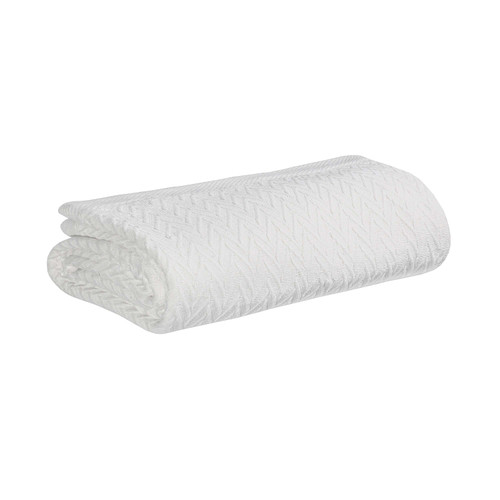 1888 Mills supplier image - Magnificence Thermal Blanket - White - parent product photo