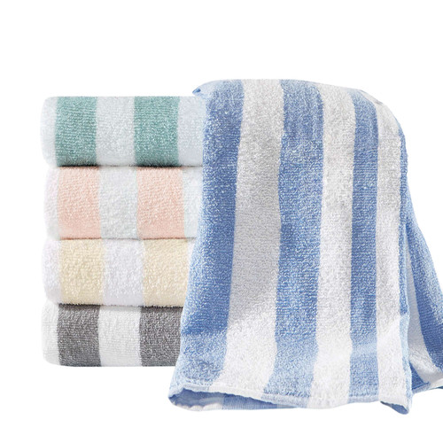 1888 Mills supplier image - Fibertone Cabana Stripe Pool Towels - parent product photo