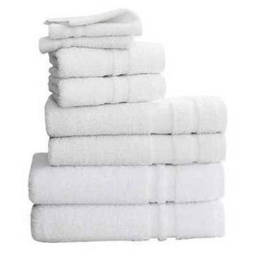 WestPoint/Martex MARTEX DOUBLE CAM BORDER BATH TOWELS or 24X54 or 12.5LBS/DZ or WHITE or PACK OF 5