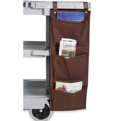 HOSPITALITY 1 SOURCE HOSPITALITY 1 SOURCE or 3 POCKET or X DUTY HOUSEKEEPING or CADDY BAGS or 12X33 or BROWN or 5 PER CASE