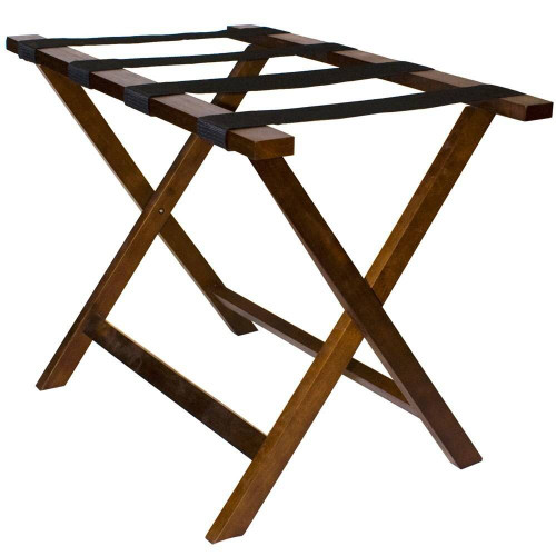 HOSPITALITY 1 SOURCE HOSPITALITY 1 SOURCE or DELUXE WOODEN LUGGAGE RACK or BLACK STRAPS or WALNUT FINISH or 4 PER CASE HOSPITALITY 1 SOURCE HOSPITALITY 1 SOURCE or DELUXE WOODEN LUGGAGE RACK or BLACK STRAPS or WALNUT FINISH or 4 PER CASE
