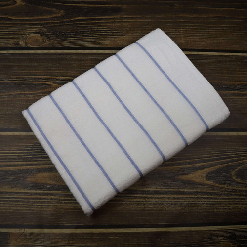 1888 Mills supplier image - Fibertone Twill Ribbed Stripe Pool Towel - parent product photo