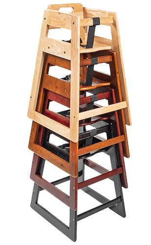 YoungStar Wood Highchair by CSL - Durable & Stylish