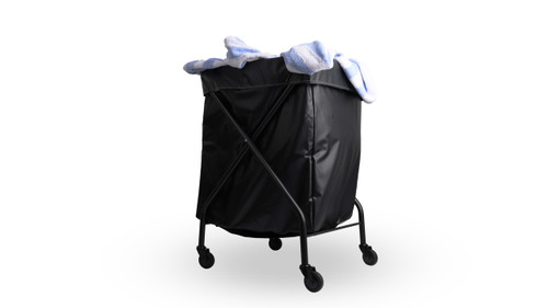 Laundry Hamper; X-Fame with Black Vinyl Bag