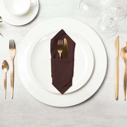 Ganesh supplier image - OXFORD SINGLE PLY POLYESTER NAPKINS - parent product photo