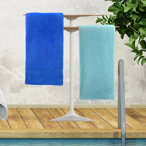Ganesh supplier image - OXFORD BLUE BEACH TOWELS COLLECTION - parent product photo