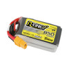 Tattu R-Line 850mAh 14.8V 95C 4S1P Lipo Battery Pack with XT60 Plug