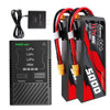 Gens ace G-Tech 5000mAh 11.1V Batteries and Imars Mini Charger Bundle