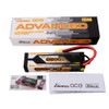 Gens ace 6500mAh 3S 11.4V 100C G-Tech Advanced HardCase Lipo Battery Pack  60#  with EC5 Plug