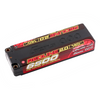 Gens ace 6500mAh  2S 7.6V 140C HardCase 57# Redline 2.0 Series Lipo Battery with 5.0mm bullet for RC Racing Car