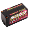 Gens ace 6000mAh  4S 15.2V 140C HardCase 69# Redline 2.0 Series Lipo Battery with 5.0mm bullet for RC Racing Car