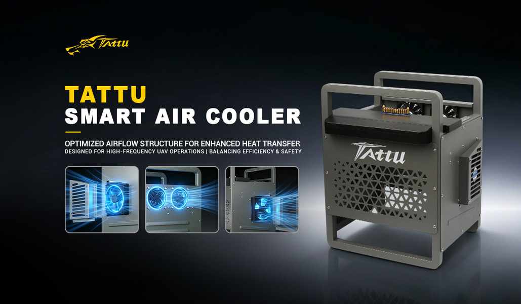 Tattu Smart Air Cooler | Stable Thermal Control for Industrial Charging