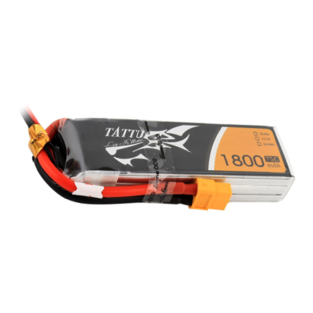 応援グッズ TATTA Tattu 1800mAh 3S 75C Lipo Battery Pack with XT60 Plug