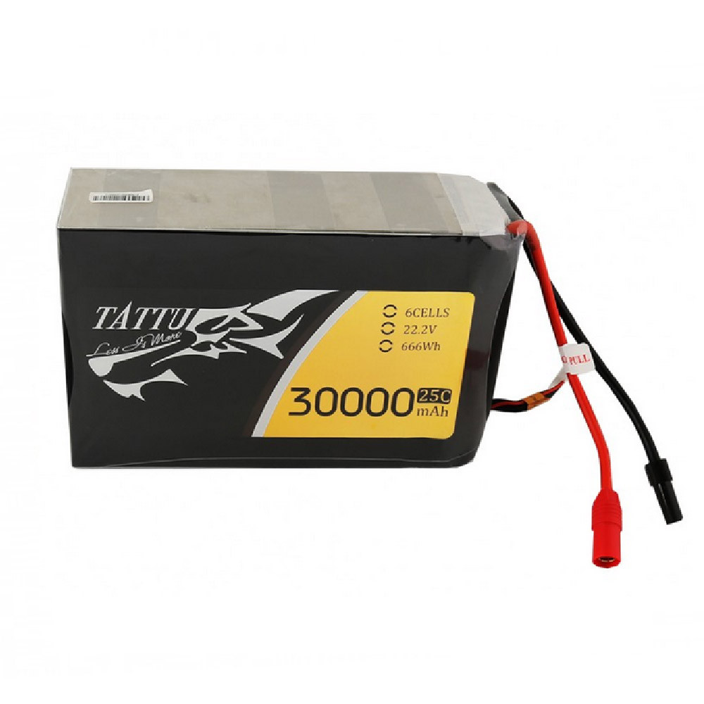Tattu G-Tech 30000mAh 6S 22.2V 25C Lipo Battery Pack with AS150+