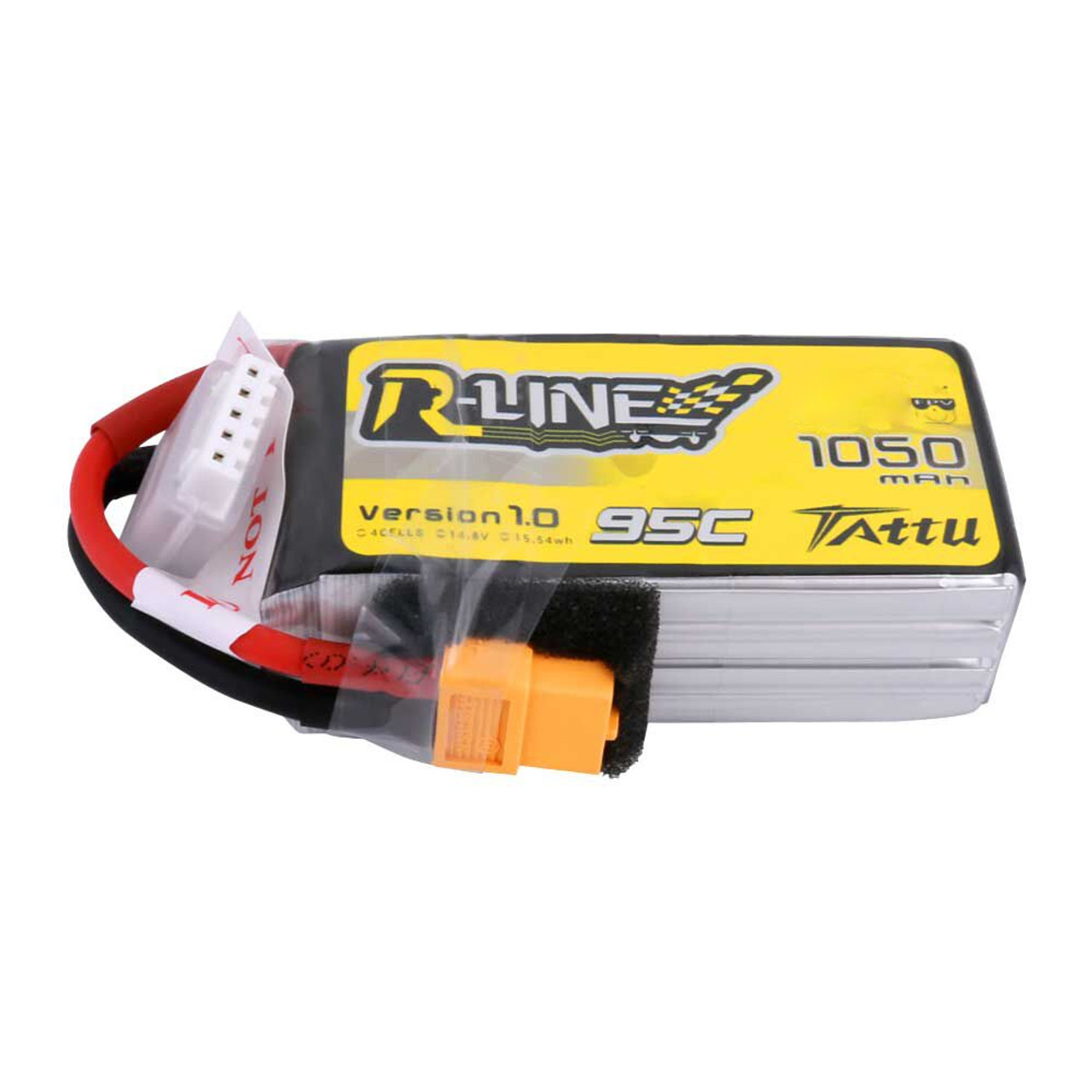 Batterie LiPo Tattu R-Line 6S 1700mAh 95C (XT60)